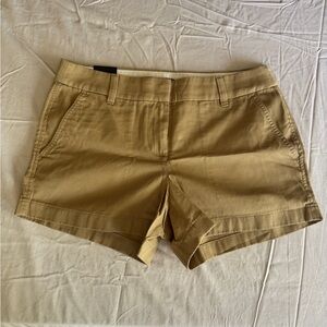 J. Crew Women's 3.5” Tan Shorts
